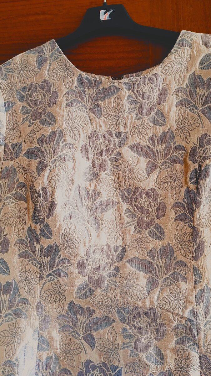 Predlžená spoločenská blúzka - šaty - 5