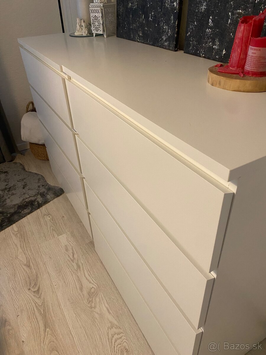 Biela komoda Ikea, Jysk - 5