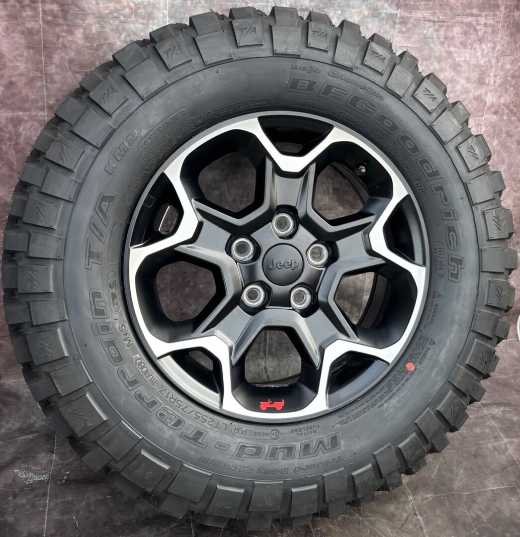 Originální alu kola Jeep 255/75/17 - 5