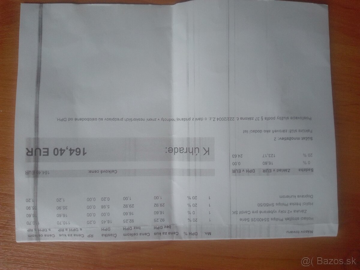 Holiaci strojček PHILIPS S 5400 - 5