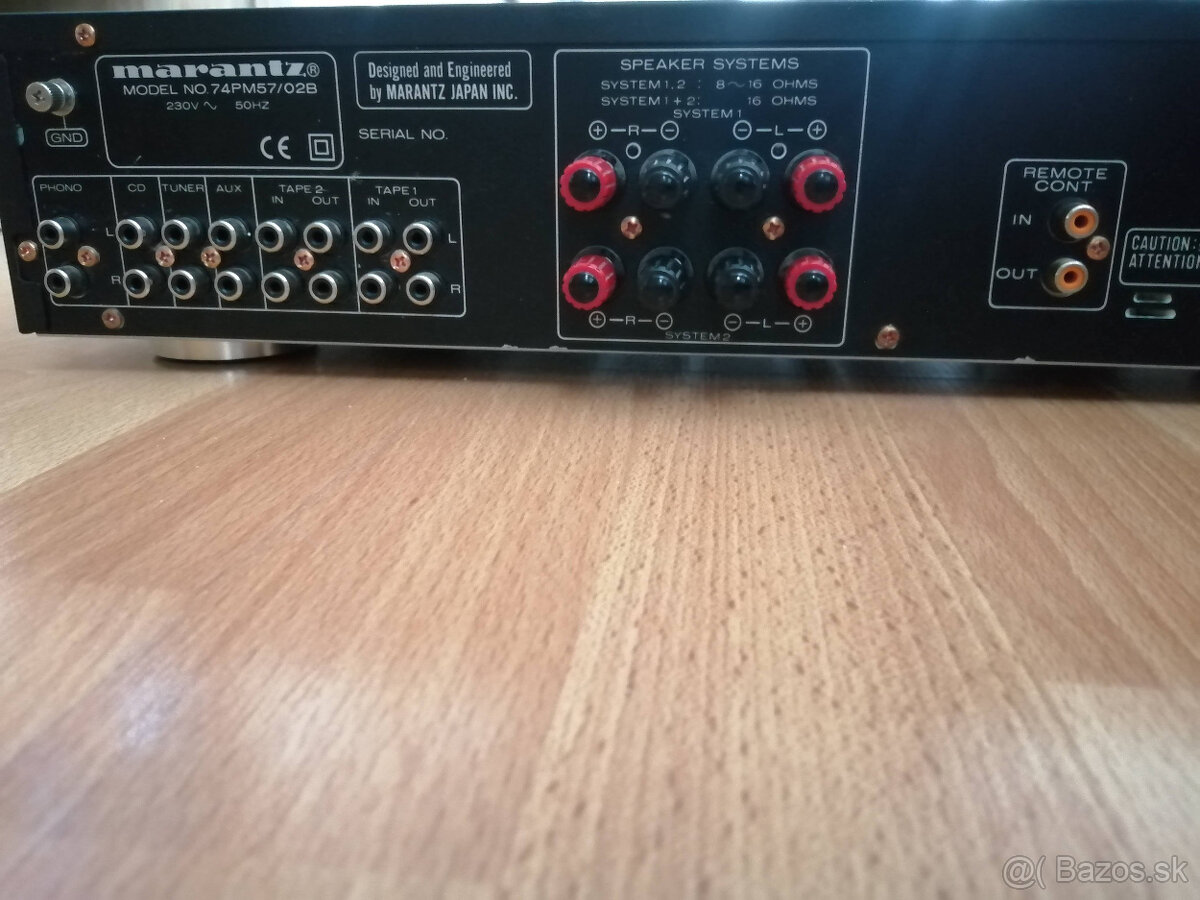 Marantz pm-57, 2x70 RMS 4ohm (140W RMS),top zvuk, Japan - 5