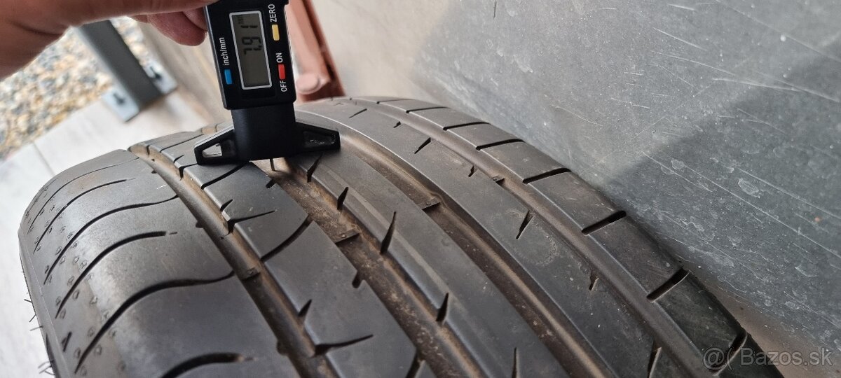Predám letné pneumatiky SAVA intensa UHP 225/40 R18 - 5