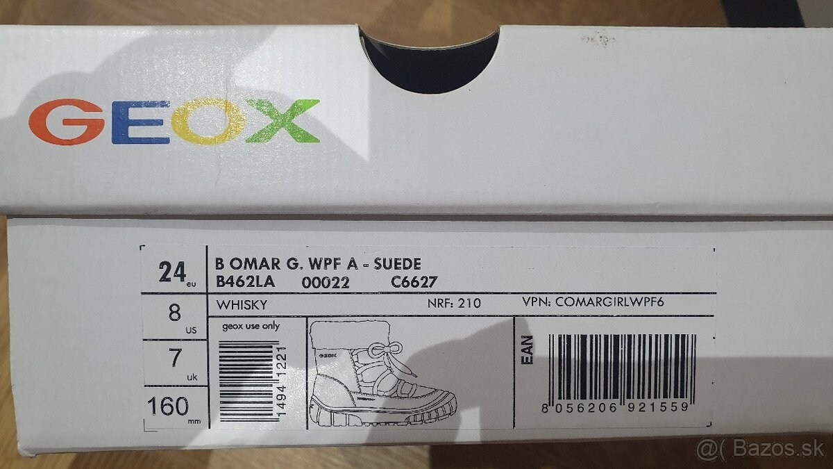 Detské zimné topánky Geox Omar - 5