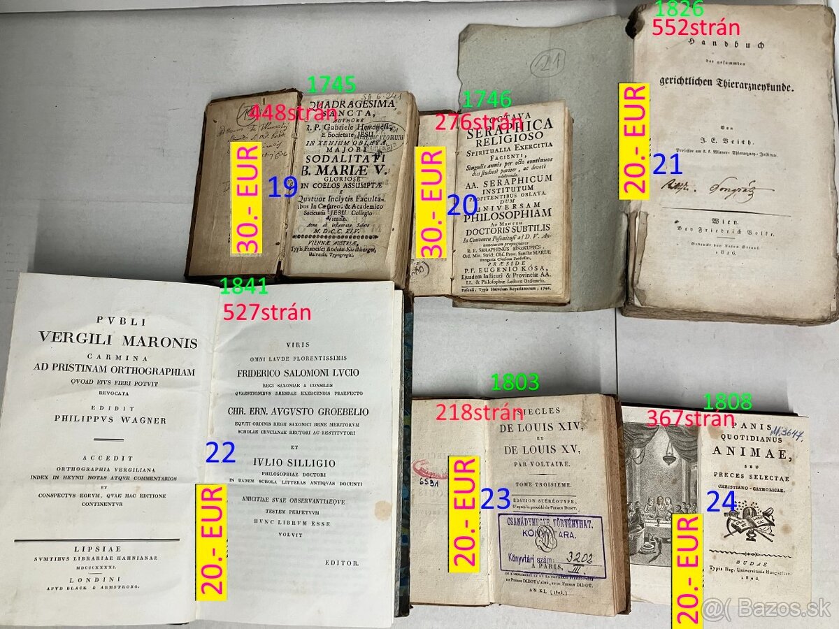 1600 - 1700 veľmi staré knihy - 5