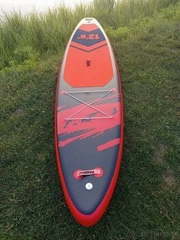 Paddleboard 4osoby cerveno-cierny - 5