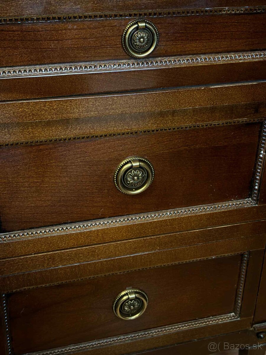 Komoda Talianska rustikálna z masívneho dreva - 5