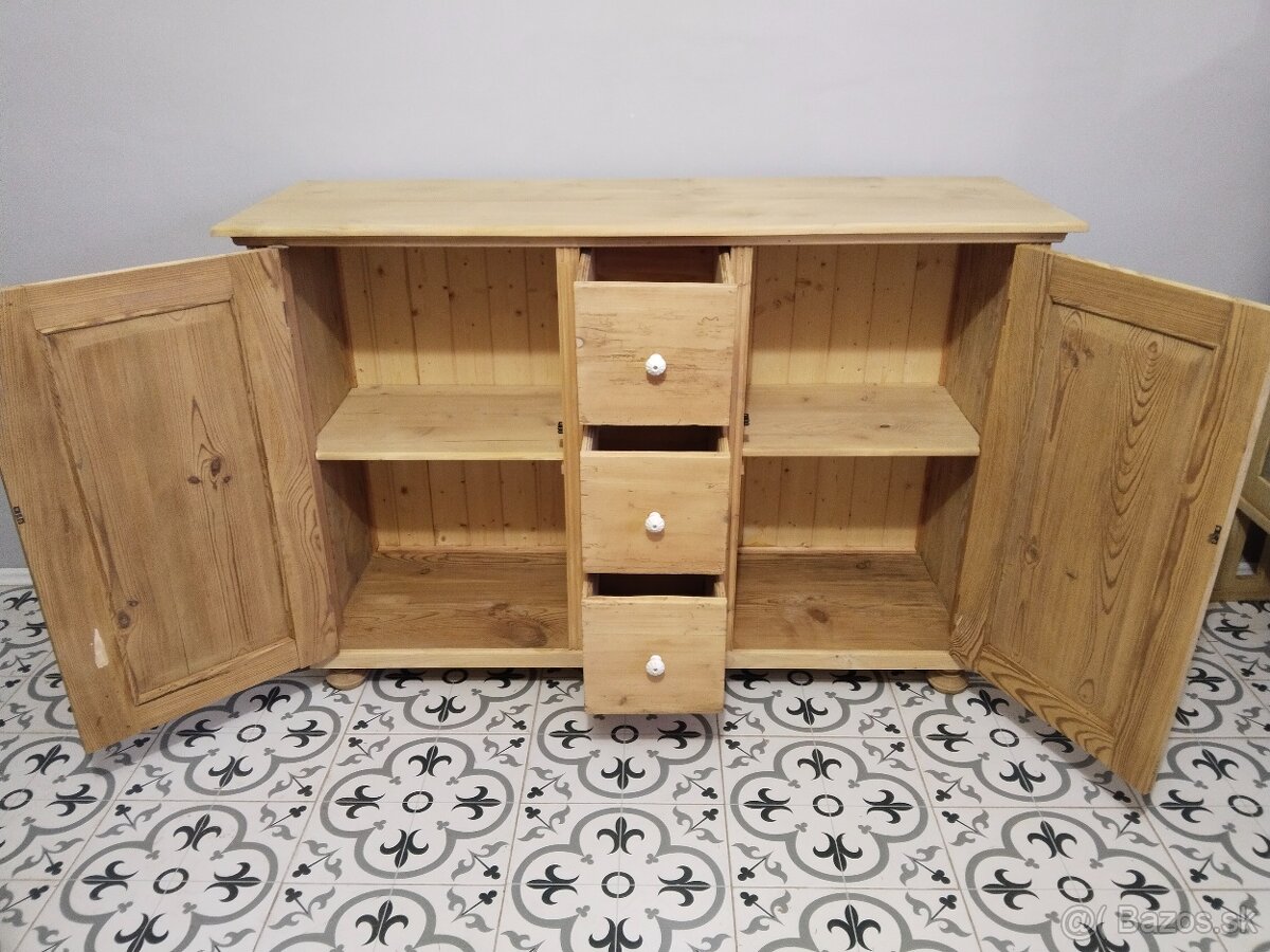 Stará skříňka, komoda po renovaci - 5