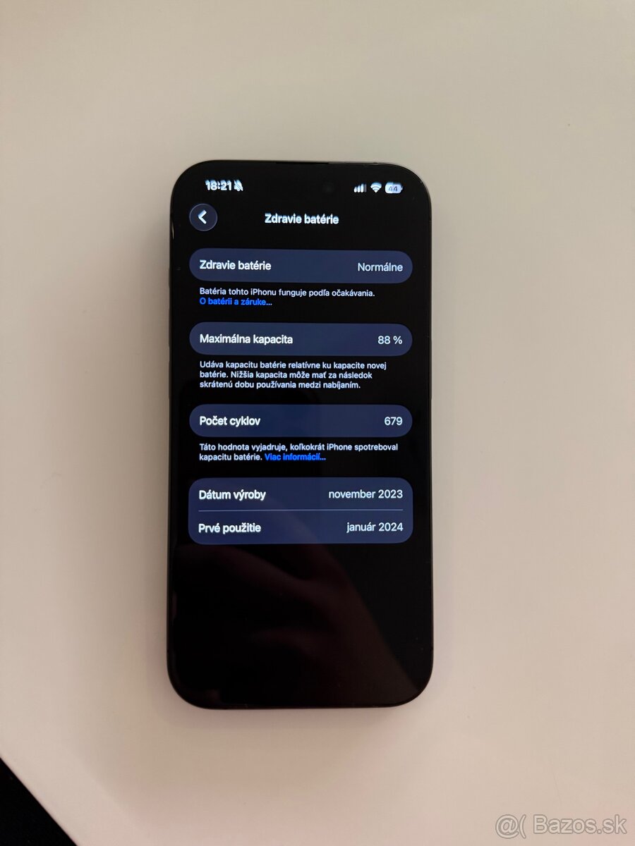 Iphone 15 pro Black 128GB - 5