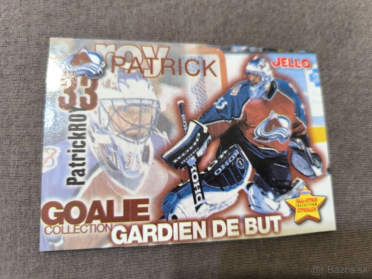 Hokejové kartičky - Patrick Roy oversize lot - 5