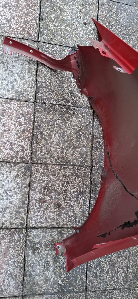 Predný pravý blatník Škoda Citigo 2011+ LY3D červená - 5