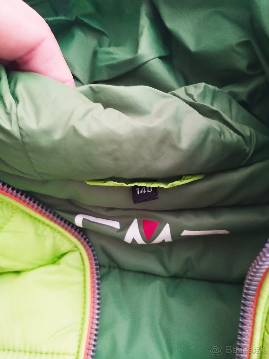 Chlapčenska bunda prešívaná CMP 140 zelená - 5