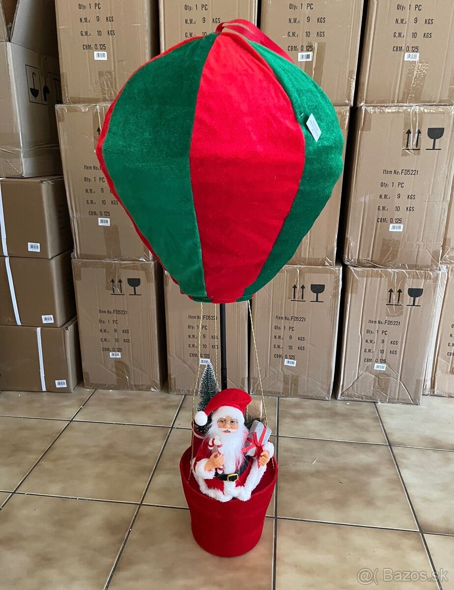 vianoce - vianocny balon 100cm - 5