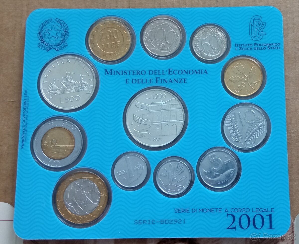 Sada mincí Taliansko 2001 - 5