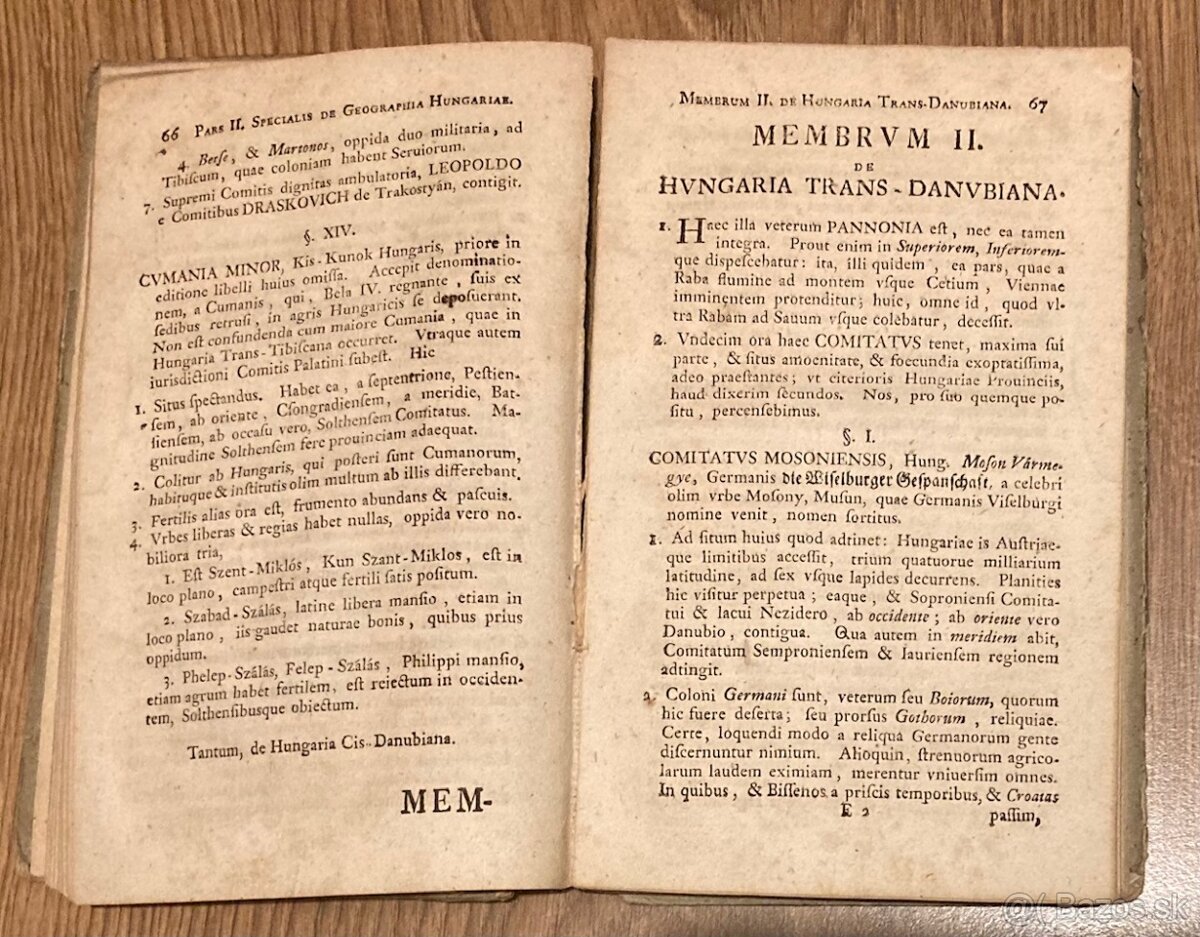 Mathias Bel - Compendium Hungariae, 1767 - 5