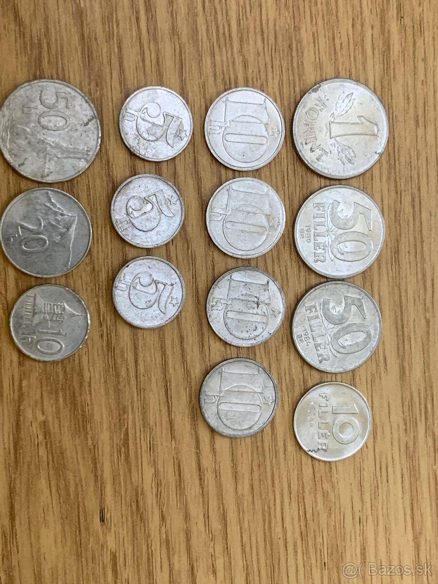 Staré mince / Bankovky - 5