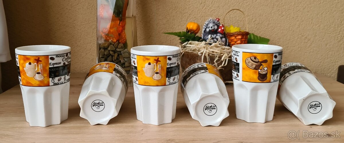 Poháre na kávu, nápoje - 5