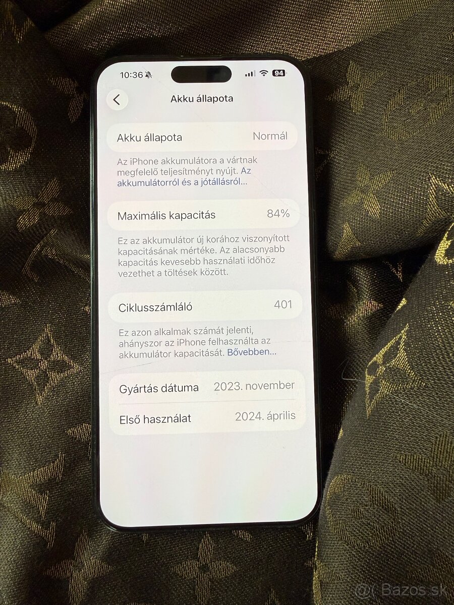 Predám IPHONE 15 PROMAX 256 GB - 5