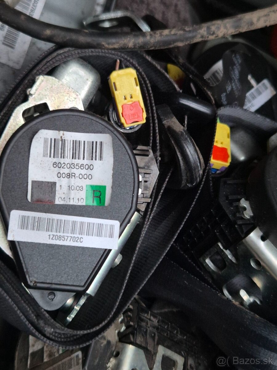 Bezpečnostné pásy Škoda Superb 2 - 5