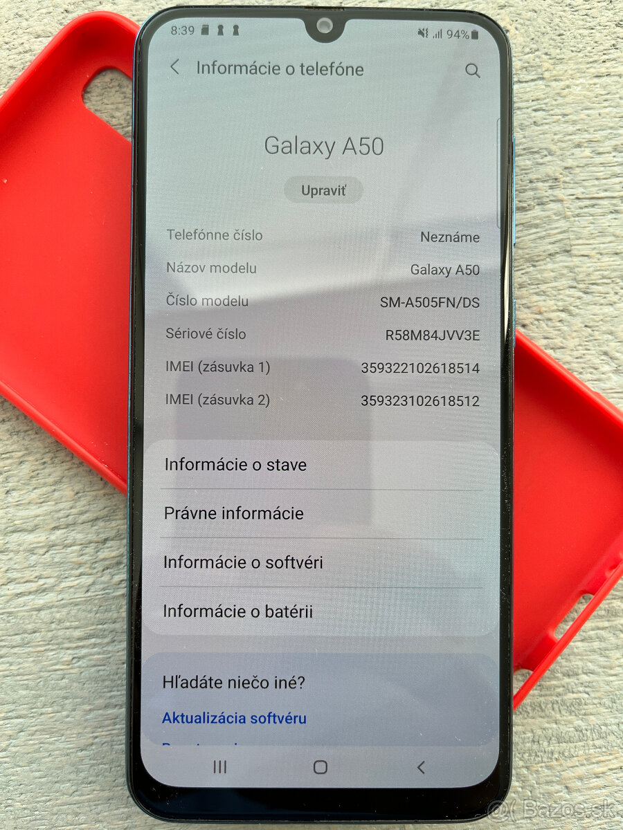 Predám Samsung Galaxy A50 Dual SIM (128 + 240 GB) - 5