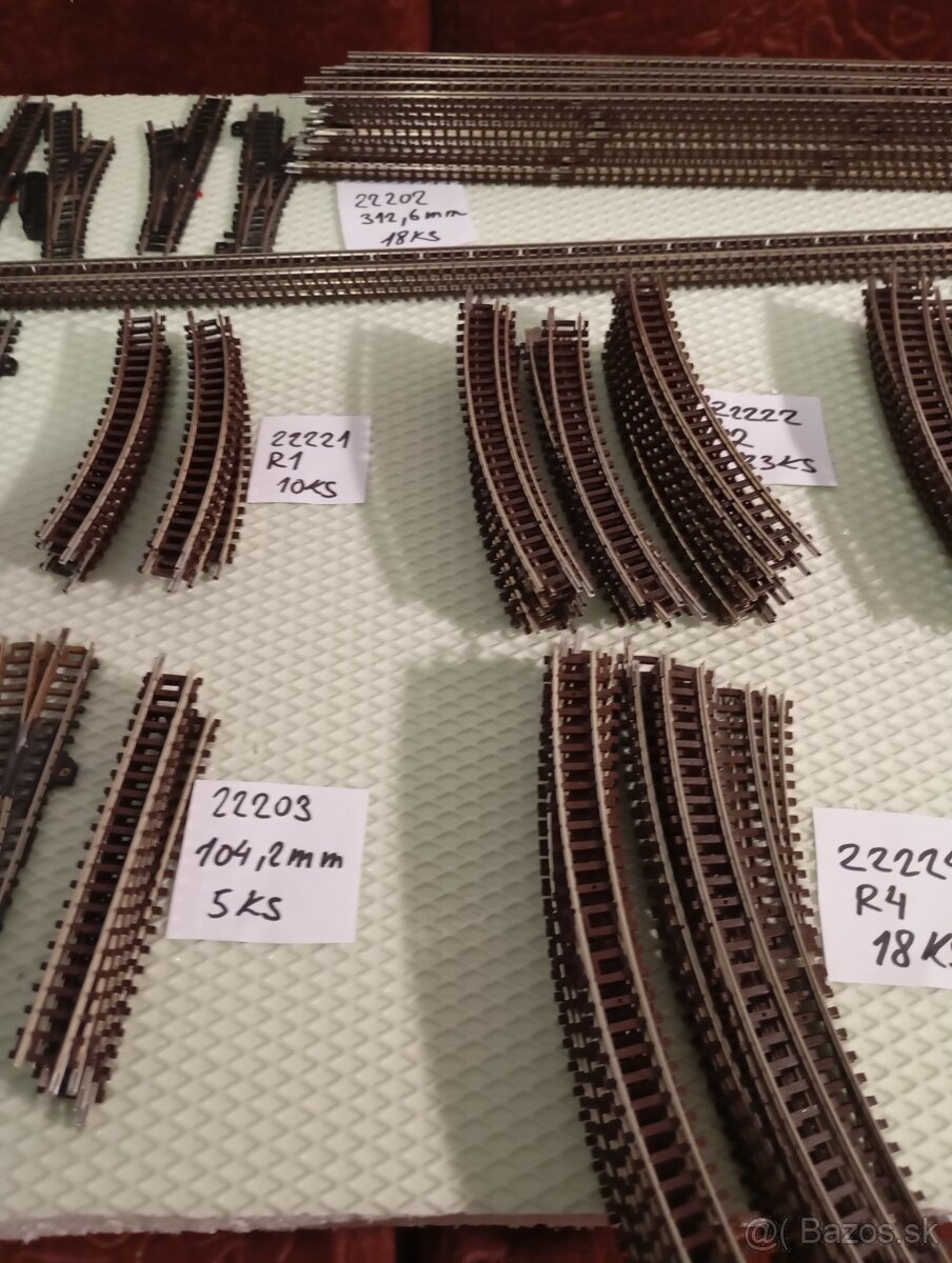 Koľajnice N 1:160 - 5