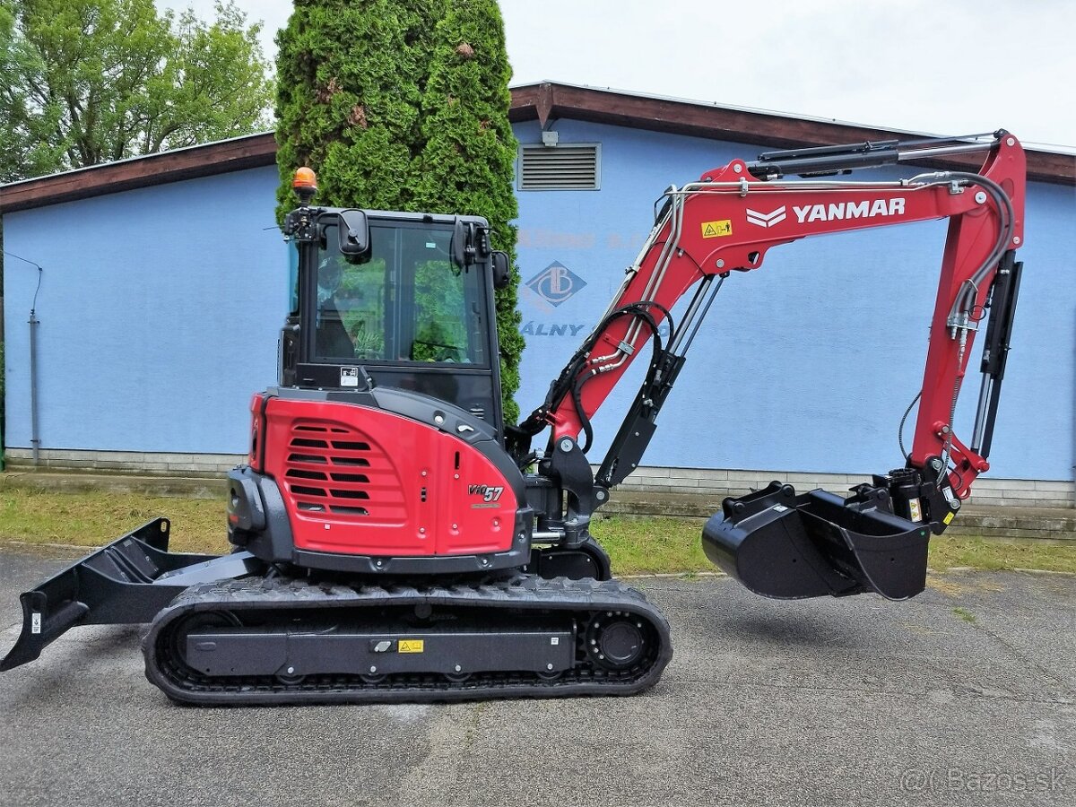 bager Yanmar ViO57-6 rypadlo (5,6ton) + Powertilt hlavica - 5