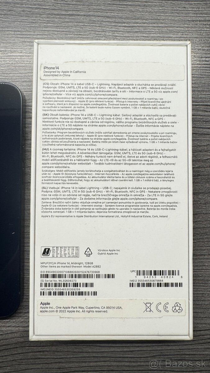 iPhone 14 midnight 128gb - 5