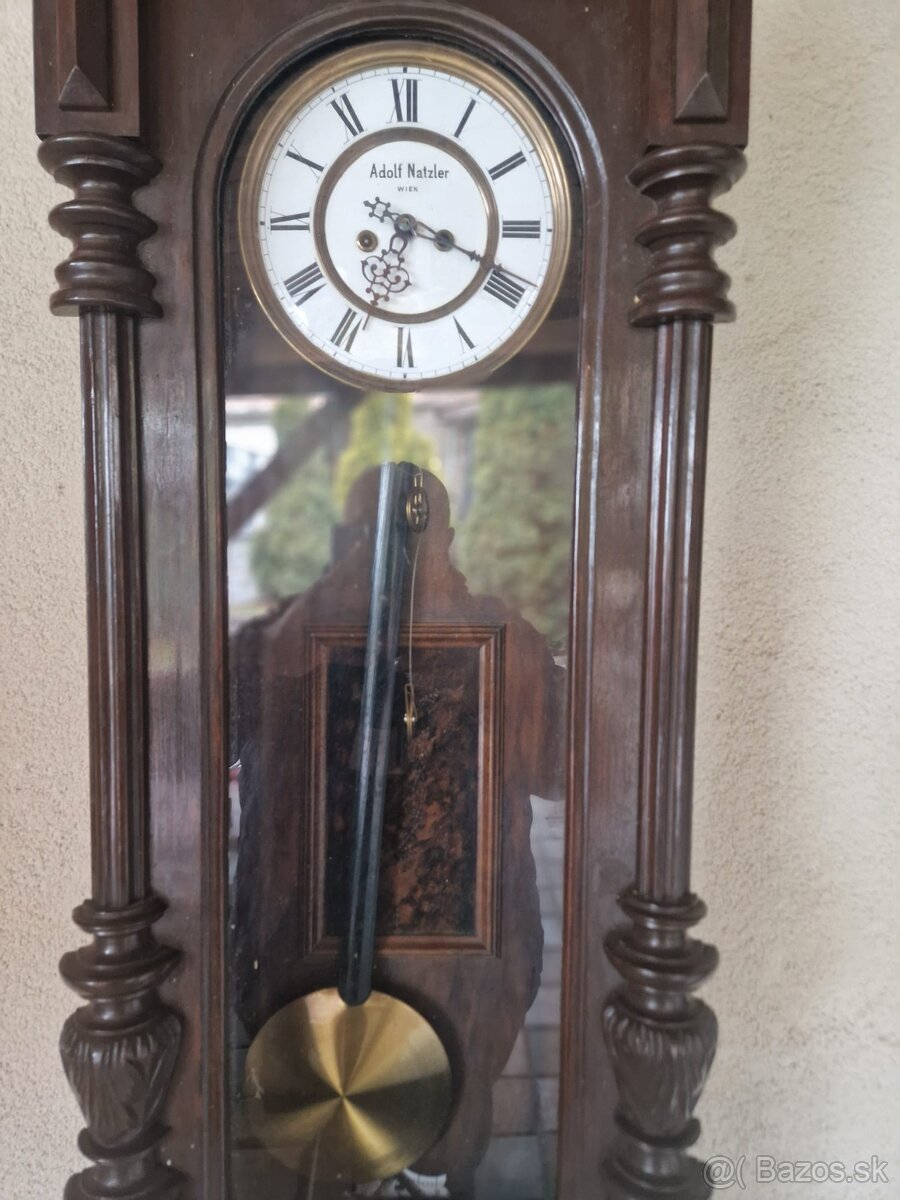 Starožitné nástenné hodiny - 5