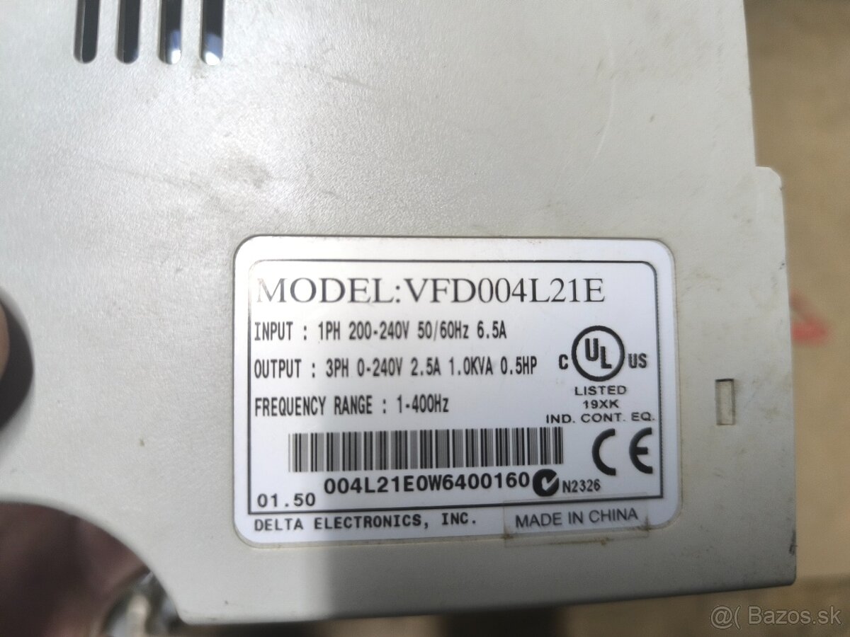 Frekvenčné meniče - 5