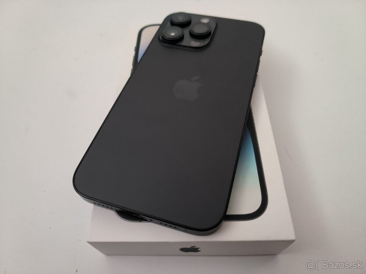 apple iphone 14 PRO 128gb Space Black / Batéria 100% - 5