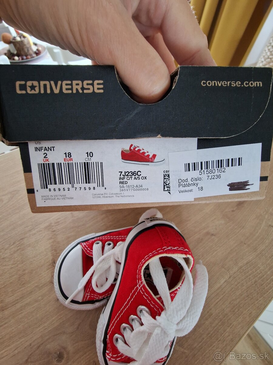 Original Converse tenisky vel.18 - 5