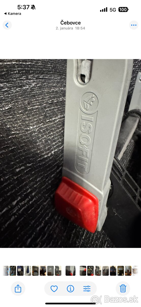 Römer Britax autosedacka - 5