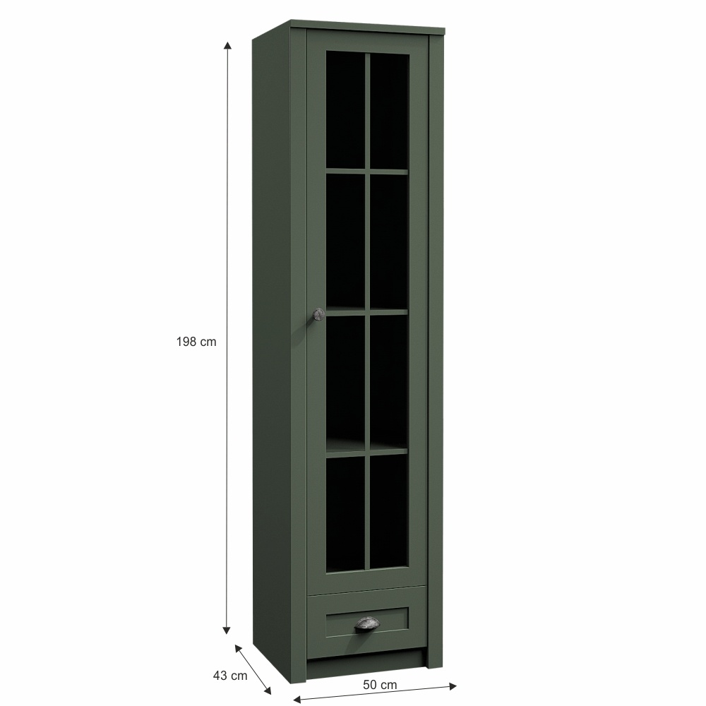 Provensálsky nábytok zelenej farby na predaj - obývačka - 5