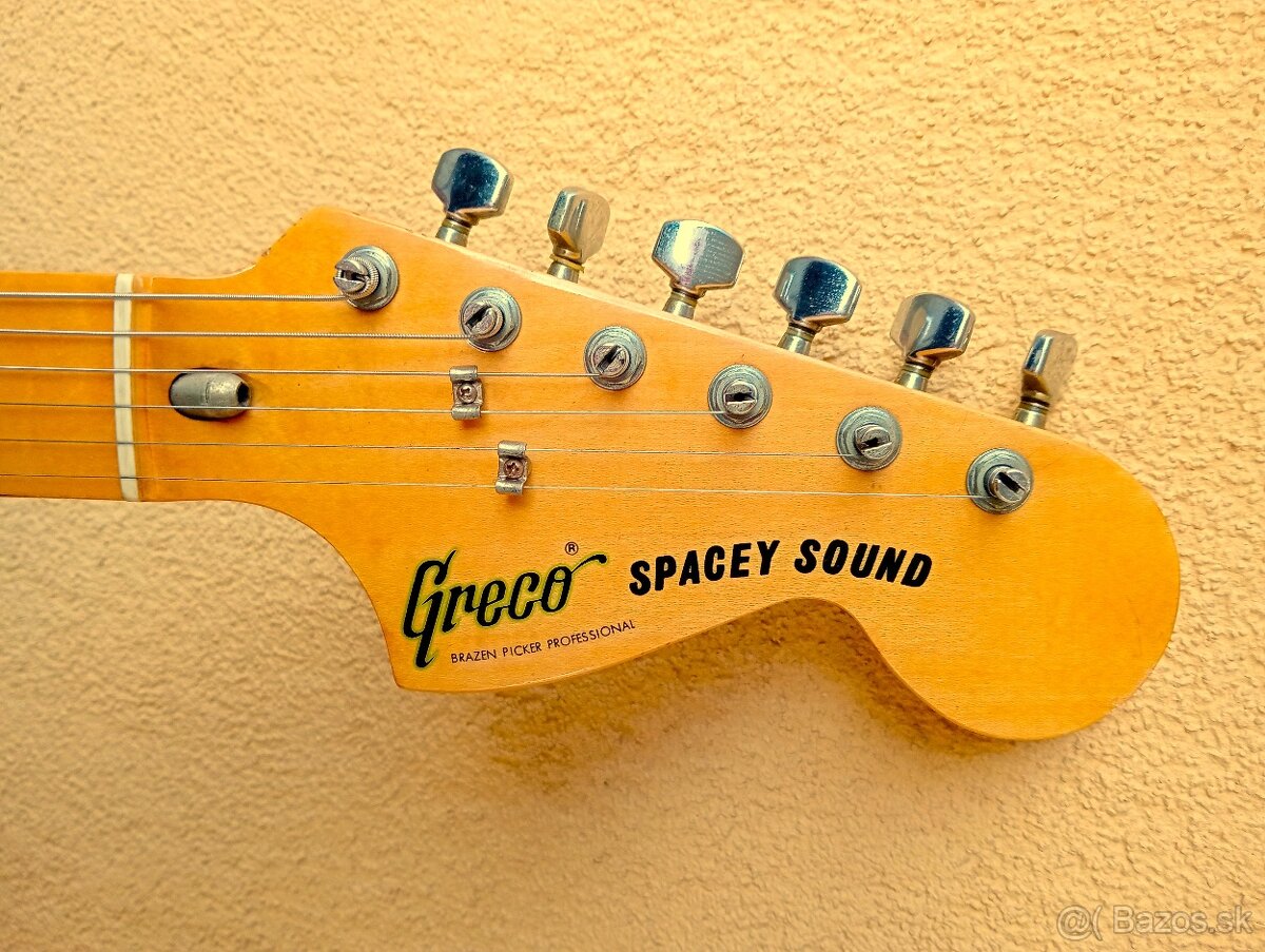 Greco Stratocaster Spacey Sound 81-snímače USA Fender 79-81 - 5