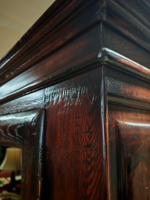 Komoda a vitrína celodubový masív - 5