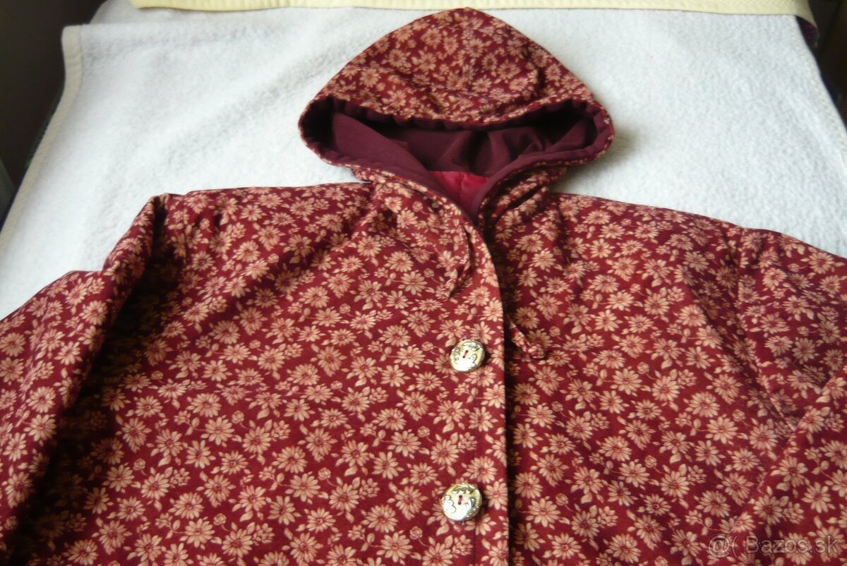 Vintage kabát s kapucou - 5