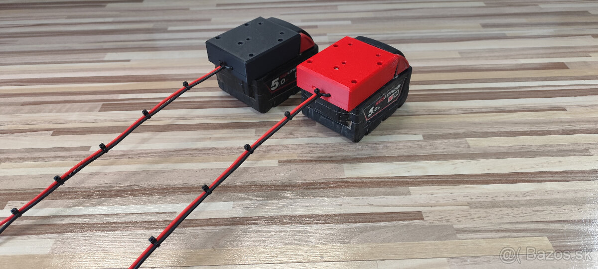 Adaptér batérie Milwaukee M18 - 5