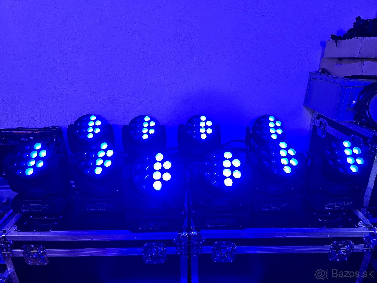 LED Beam Pixel 12x12W RGBW 12ks 2x case - 5