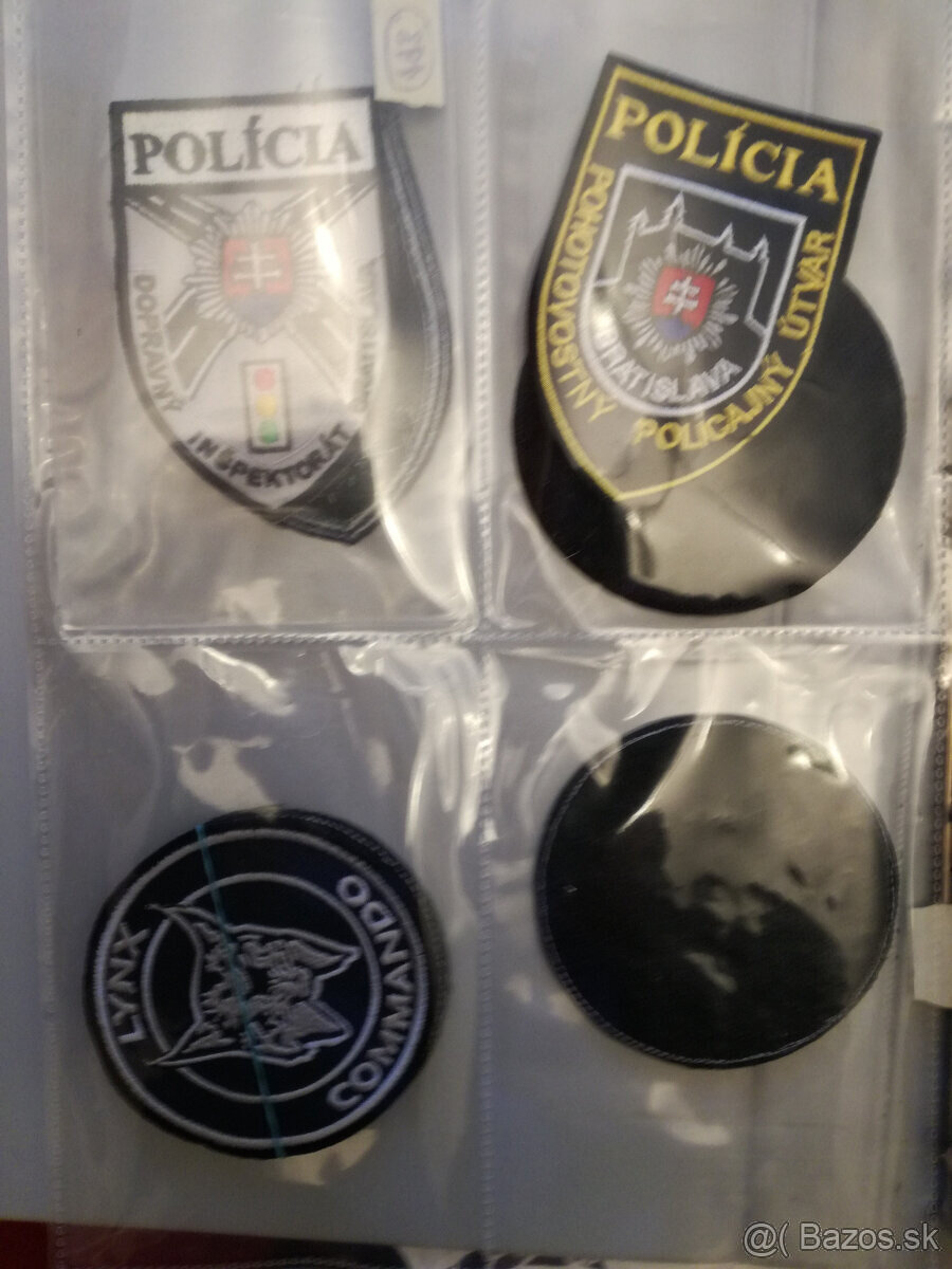 policajne našivky-vojenské a ine - 5