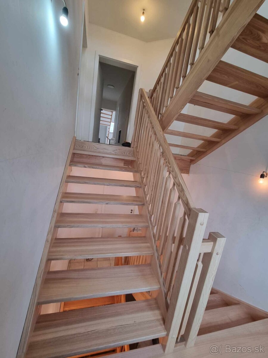 Drevené schody výroba - 5