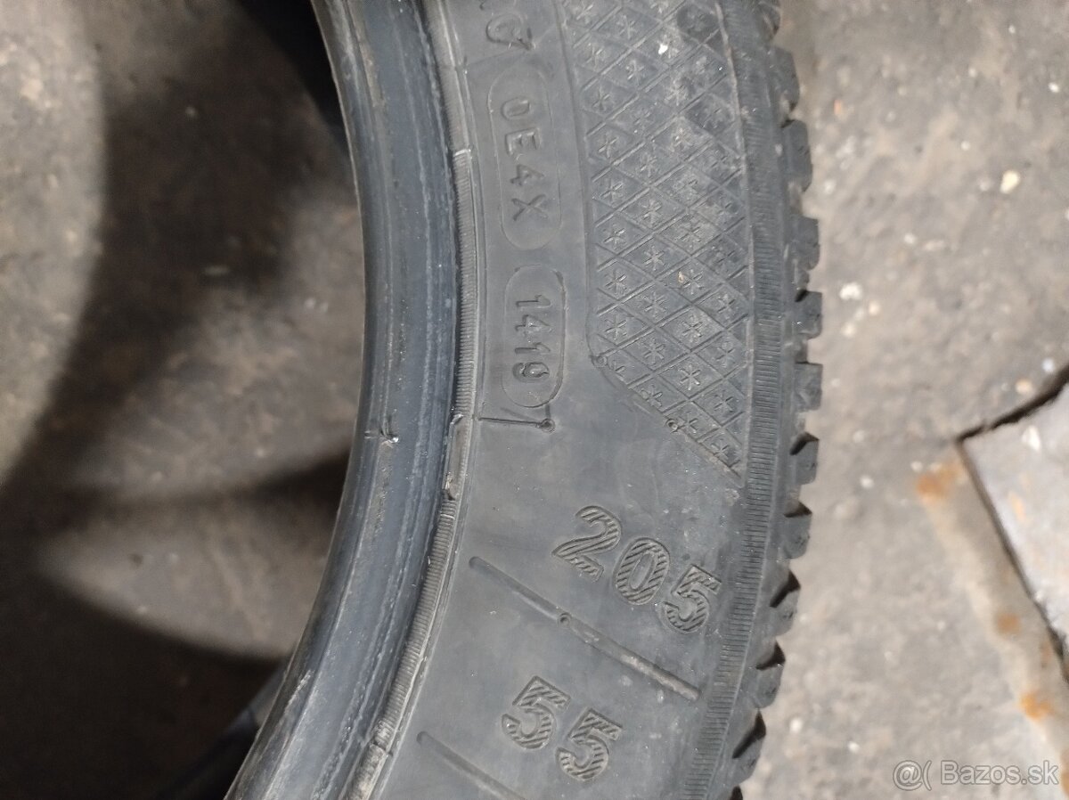 Zimné pneu 205/55 R16 6 mm Kleber Krislap Hp3 - 5