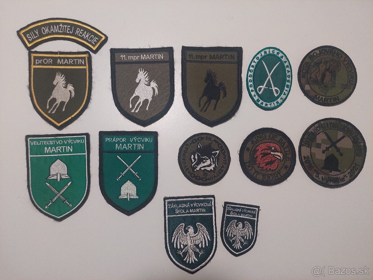 Vojenské nášivky - armáda SR. OSSR - 5