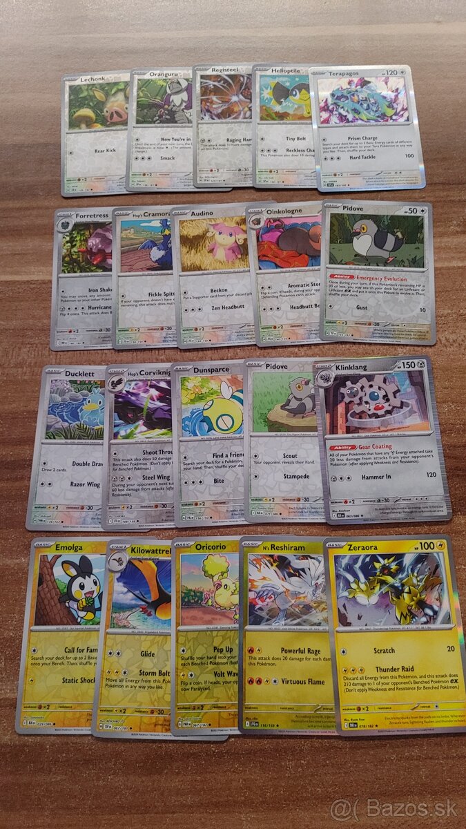 Predám originál Pokemon karty 128ks lesklé - 5