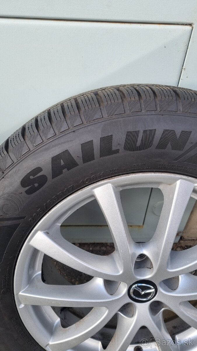Zimne pneu s diskami Mazda 225/65 r17 - 5