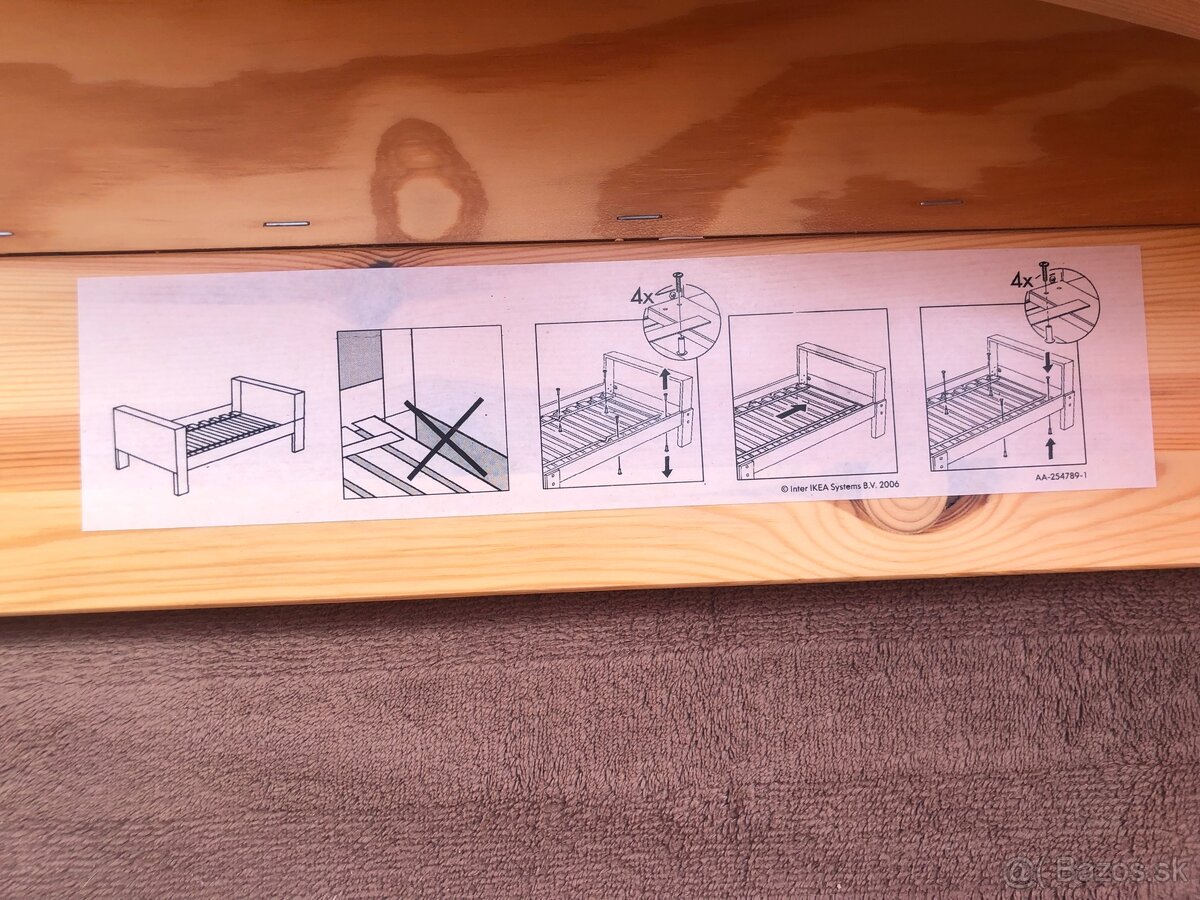 Posteľ detská “rastúca” - 5