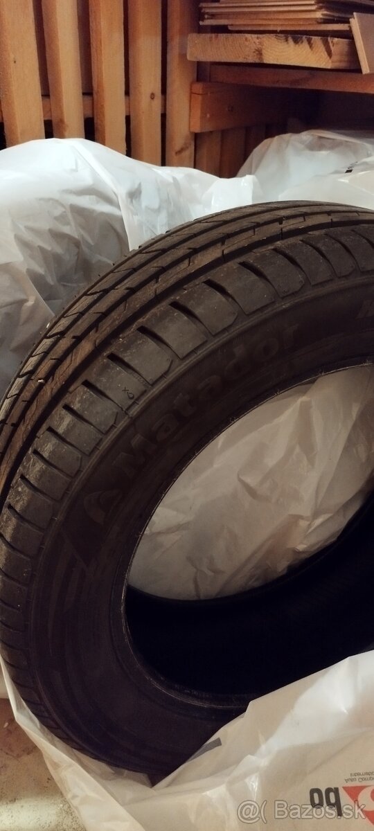 Predám letnú pneumatiku Matador 205/55/R16 - 5