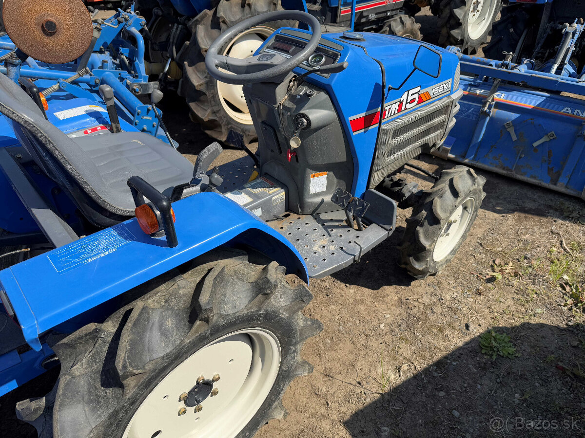 Malotraktor Iseki TM15 s rotavátorom - 5