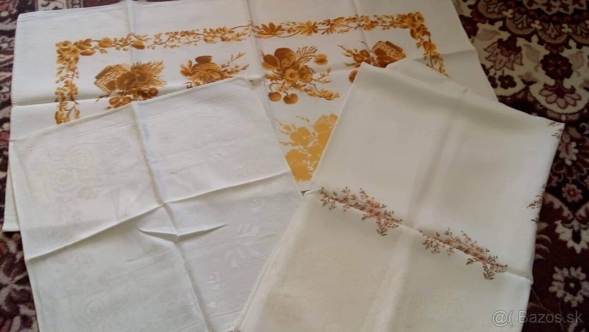Predám dečky,ručne hačkované dečky,obrusy - 5