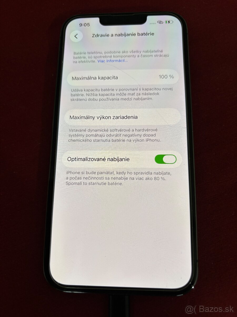 Iphone 13 pro 100% batéria - 5