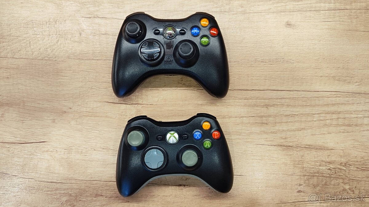 Xbox 360 + 2 wireless ovládače + 2 hry - 5
