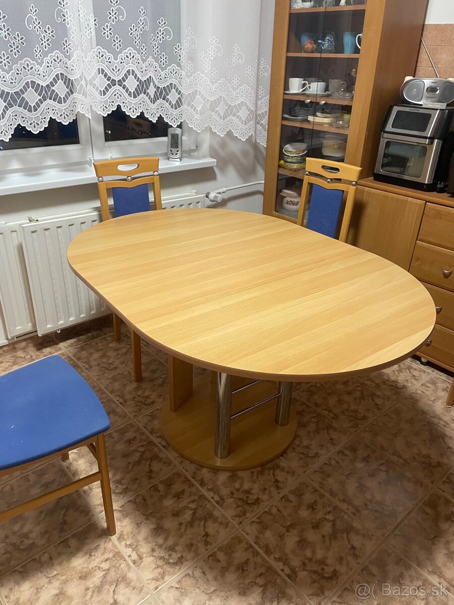 Jedálenský stôl so stolickami - 5
